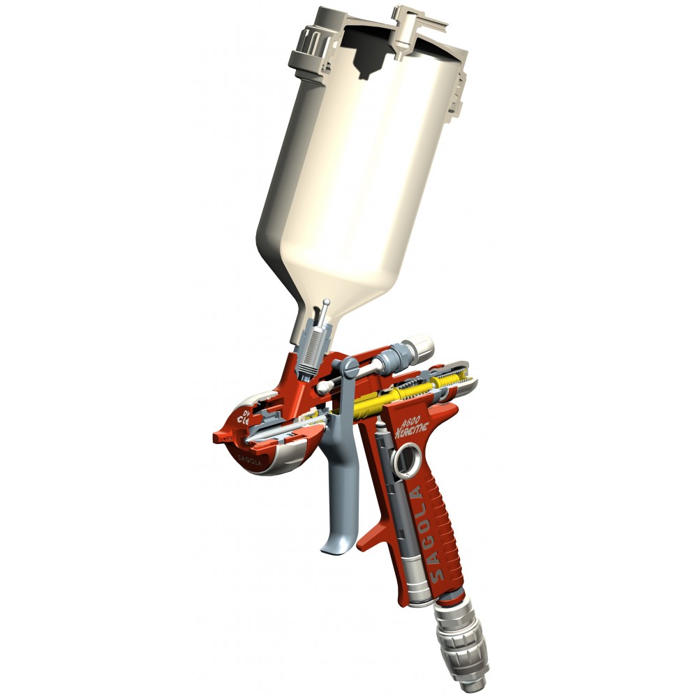 Pistolet  gravité 4600 DIGITAL [DVR TITANA]