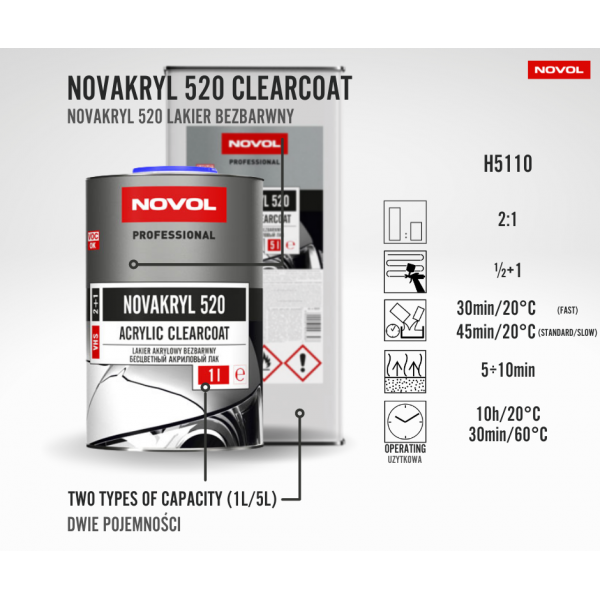 NOVAKRYL 520 VERNIS ACRYLIQUE (VHS) 2
